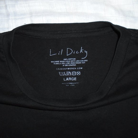 Authentic Lil Dicky Shirt Size Large - Picture 3 of 3